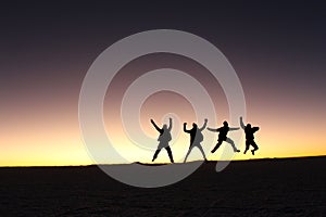 The world`s largest salt flat, Salar de Uyuni