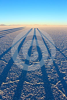 The world`s largest salt flat, Salar de Uyuni