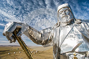 The world's largest statue of Genghis Khan