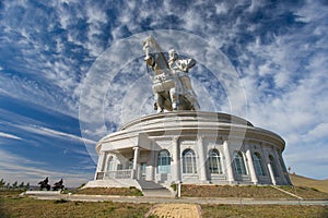 The world's largest statue of Genghis Khan