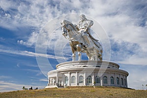 The world's largest statue of Genghis Khan photo