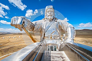 The world's largest statue of Genghis Khan
