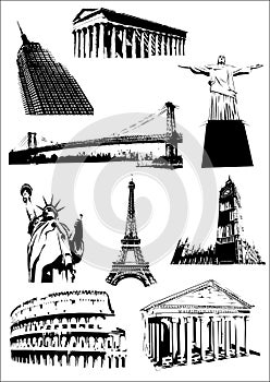 World's monuments (Landmarks)