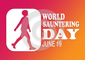 World Sauntering Day photo