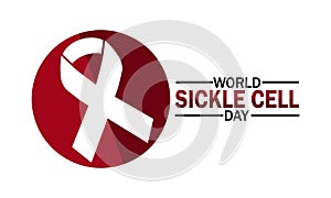 World Sickle Cell Day, background