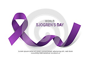 World Sjogrens Day background