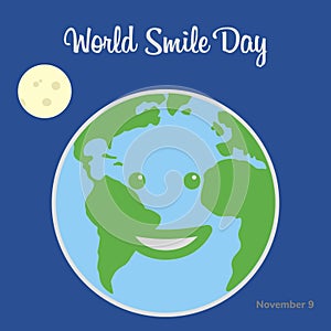 World Smile Day Background.