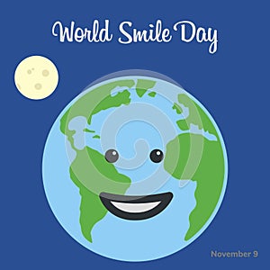 World Smile Day Background.