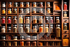 world of spices, an aromatic ensemble
