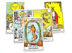 The World Tarot Card Travel Succes Final stage Cycles