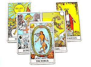 The World Tarot Card Travel Succes Final stage Cycles photo