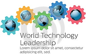 World technology global leader gears