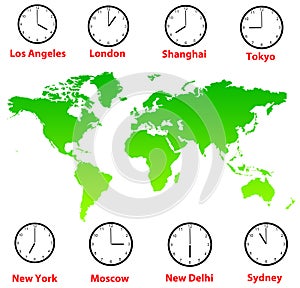 World time zones