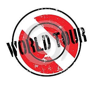 World Tour rubber stamp