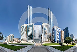 World Trade Center Abu Dhabi and Al Ittihad Square