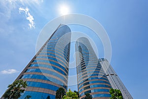 World Trade Center and Bank of Ceylon buildings are the tall building in Colombo