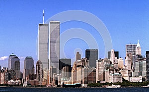 World Trade Center towers NYC 1999