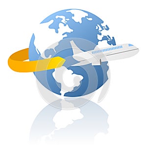 World Travel and Delivery Logo