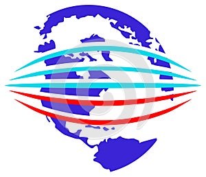 World travel logo