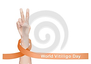 World vitiligo day. Vector illustration for templates and web banners