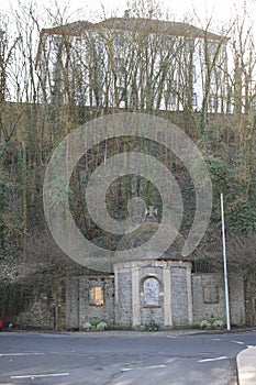 World war 1 memorial in Burgbrohl, Eifel