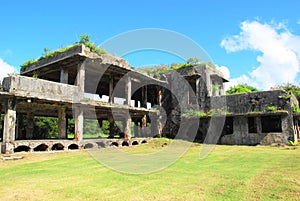 World War 11 Japanese Air Command Building,Tinian