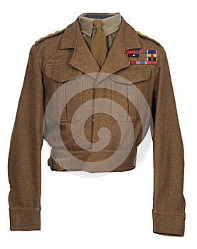 World War 2 cavalry officer's uniform WW11