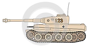 World War 2 German Tank