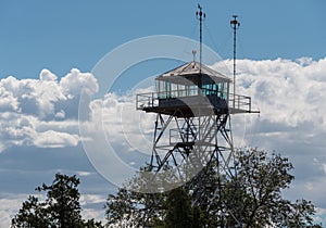 World War 2 aircraft control tower in Kingman, Arizona photo