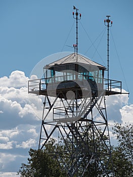 World War 2 aircraft control tower, Kingman, Arizona photo