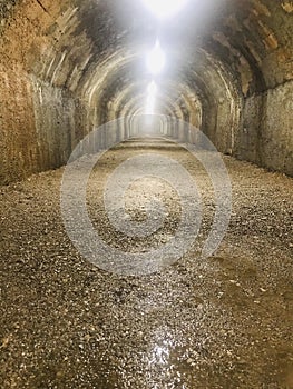 World war II abandoned tunnel