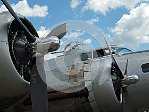 World War II B17 Bomber's Propellers photo