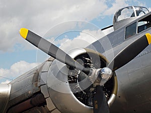 World War II B17 Bomber's Propellers