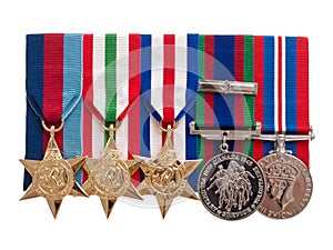 World War II Canadian medals