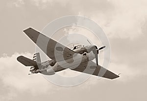 World War II era airplane photo