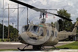 World War II Memorial 1968 Viet Nam UH-1 Huey helicopter