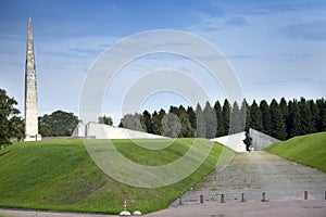 World War II Memorial on Mary Hill Maarjamae in the district of Pirita, Tallinn , the capital of Estonia