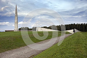 World War II Memorial on Mary Hill Maarjamae in the district of Pirita, Tallinn , the capital of Estonia