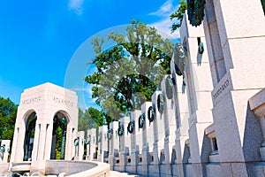 World War II Memorial in washington DC USA