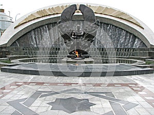 World War II monument in Ashgabat