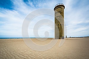 World War II Observation Tower at Cape Henlopen State Park in Re