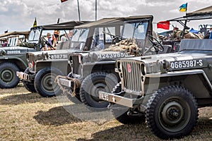 World War Two Army Jeeps  WWII