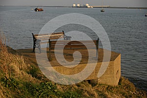 World War Two Pillbox with seats