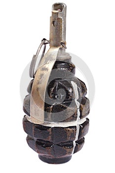 World War Two Soviet pineapple hand grenade