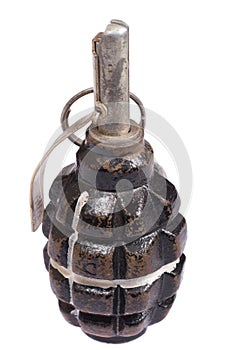 World War Two Soviet pineapple hand grenade