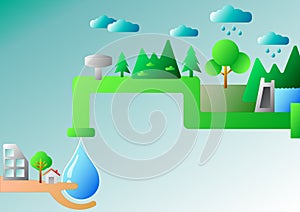 World Water Day concept.