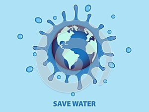 World water day vector