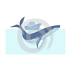 World whale blue day