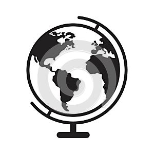 World Wide icon vector illustration for graphic and web design