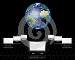 World Wide Web Flat Panel